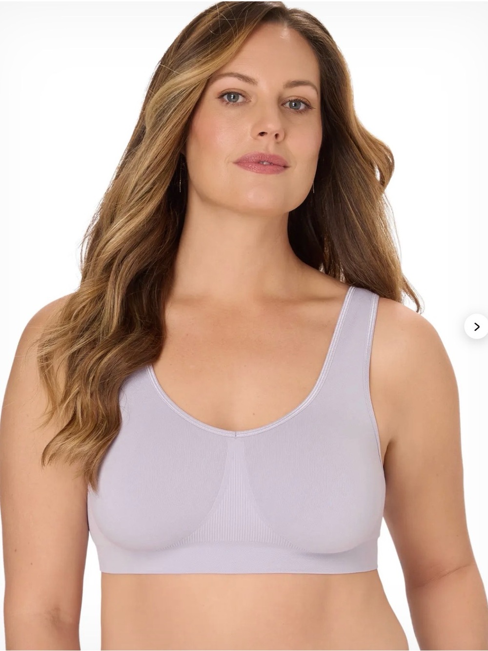 One Smooth U Smooth Support Bralette Whisper Violet NWT